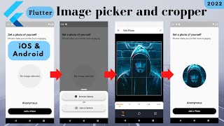 Flutter Image Picker & Image Cropper - [ EASIEST WAY ]