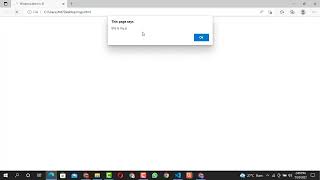 Window Alert In JS | JAVA SCRIPT STARTUP |