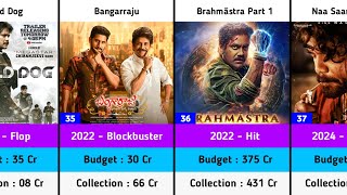 Nagarjuna Hits and Flops Budget and Collection Movies List | Naa Saami Ranga