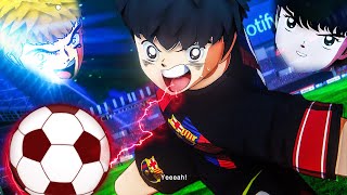 Barcelona vs Napoli in Captain Tsubasa