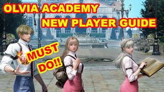 BDO ~ Olvia Academy Guide