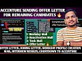 Accenture Offer Letter, Joining Update 🔥| Workday Mail, Interview Results | Rejection Mail, BGV Mail