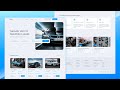 Responsive car rental website using Html CSS JavaScript | GitHub deploy