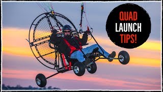 Paramotor Tips & Tricks: QUAD Glider Setup For Perfect Launches!
