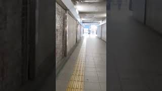 木津川駅の連絡通路を歩いて見た