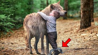 This Boy Got Trapped In A Poacher's Snare, Then A Wolf Saw Him And Did THIS!
