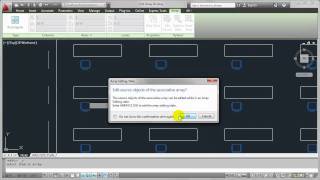 AutoCAD 2012: First Look at Rectangular Arrays