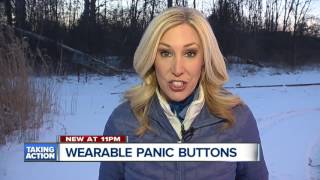 Wearable panic buttons