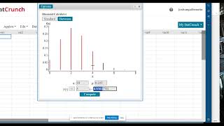 Binomial Distribution Problem with StatCrunch