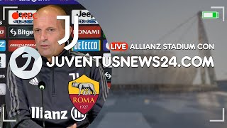 🔴🎙 Allianz Stadium LIVE: verso Juventus-Roma. Dybala ancora out.
