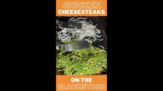 Chicken Philly Cheesesteak Sandwiches on The Blackstone | How To Make a Chicken Cheesesteak Griddle