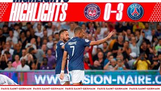 HIGHLIGHTS | Toulouse 0-3 PSG | NEYMAR JR, MBAPPÉ & BERNAT ⚽️