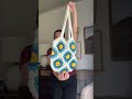 crochet with me making a granny square bag the best crochet kit for beginners yeezhee