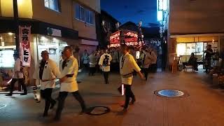 2023年飯坂八幡神社例大祭、宮入り宮元上町出陣！