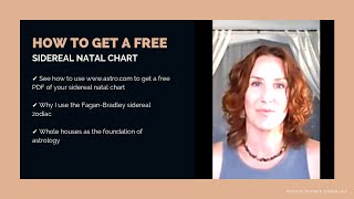 How to Get Your Free Sidereal Natal Chart