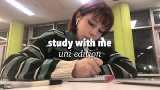 study with a struggling engineering student | study with me (benimle çalış)