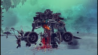 [ Besiege ] 3 different Automatic Robots