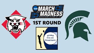 2022 NCAA Tournament - 1st Round: Davidson vs Michigan State (Live Play-By-Play & Reactions)