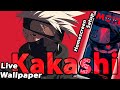 KAKASHI -The Copy NINJA - Live Wallpaper setup - Customize your Homescreen - EP199 (Naruto Theme)