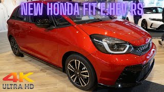 新型ホンダ フィット e:HEV RS 2023年 - New 2023 HONDA FIT e:HEV RS Red - NEW HONDA FIT RS 2023