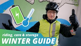 ❄️ Riding Your E-Bike in Winter: Tips for Care, Riding & Storage | EBIKE24