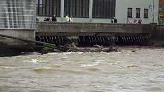 Massives Hochwasser an der Isar in Landshut | Größtes Hochwasser seit 2013, 02.06.2024