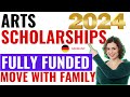 Artists Scholarships 2024 in Germany| Move with family to Germany| Fully funded Scholarships