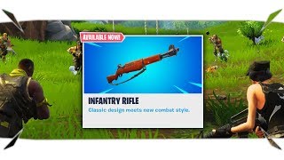 fortnite servers down live fortnite infantry rifle gameplay fortnite update 7 4 today - when is fortnite patch 74