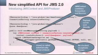 What's New in Java Message Service 2.0