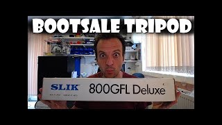 Slik 800GFL Deluxe tripod Review (Carboot Bargain)