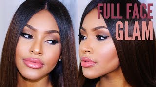 Full Face Makeup Routine Tutorial | For Black Women!