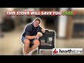 This wood stove will save you a lot of money! (Hearth Stone stove review)