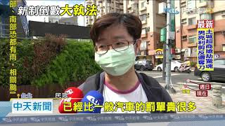 20200822中天新聞　汽、機車未禮讓行人　9/1起大執法加強取締