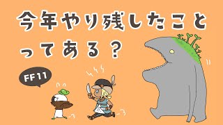 【FF11納め】今年やり残したこと、ある？【初見132日目】