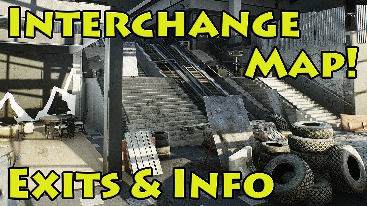 Interchange Map - Escape From Tarkov Interchange Map Exits - The Above ...