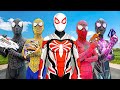 5 SPIDER-MAN Bros vs SUPERHERO RED IS SICK ( Cooking , Parkour , Swimming , Dinosaur ) In Real Life