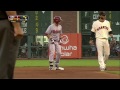 ari@sf d backs even score on parra s rbi single