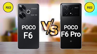Poco F6 5G vs Poco F6 Pro 5G