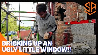 HELLO BEAUTIFUL WINDOW, GOODBYE SCABBY LITTLE WINDOWS. FARMHOUSE RENOVATION PART 6