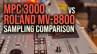 Akai MPC 3000 vs Roland MV-8800 - Sampling Comparison | #mpc3000 #mv8800 |