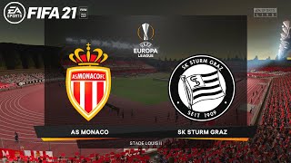 FIFA 21 - Monaco vs SK Sturm Graz | UEL Group Stage