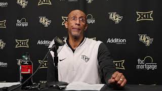 UCF 80, Kansas State 76 - Coach Johnny Dawkins Press Conference 🏀