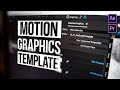 Create Your Own Motion Graphics Template inside of Adobe After Effects for Premiere Pro