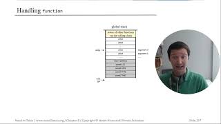 Walk through of Function Call and Return (HACK assembly)