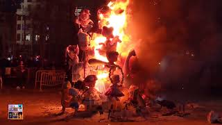 #fallas2023 La Cremá Falla Infantil Municipal 19/03/2023 #valencia #spain