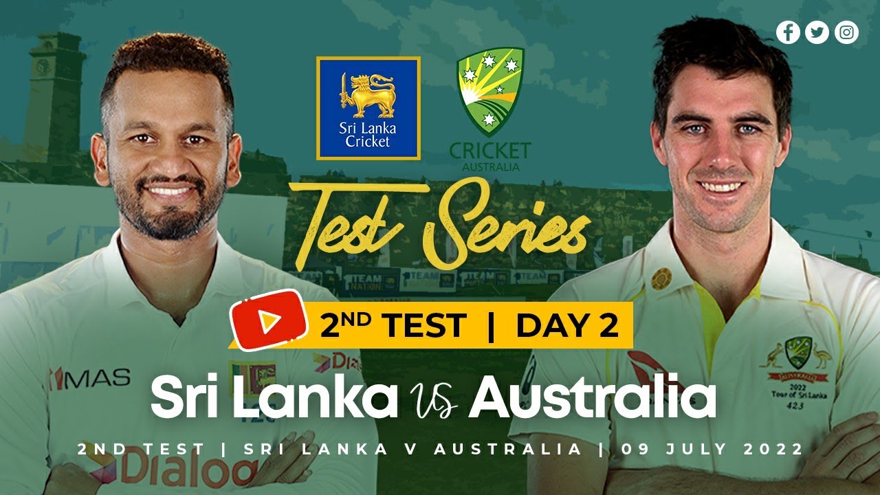 🔴 LIVE | 2nd Test - Day 2 | Australia Tour Of Sri Lanka 2022 - YouTube