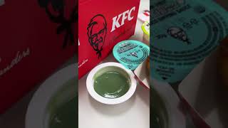 선 씨게 넘은 KFC 신상 민초소스✨