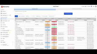 Work Orders Overview - MaintainNow CMMS EAM