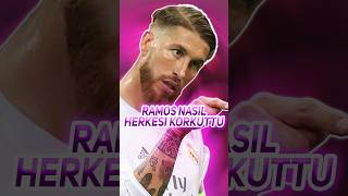 Ramos Nasıl Birçok Kişiyi Korkuttu ?!! #shorts #futbol #football