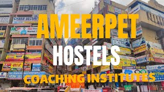 Ameerpet Coaching Institutes And Hostels || Full Details || #ameerpet #vlog #coaching